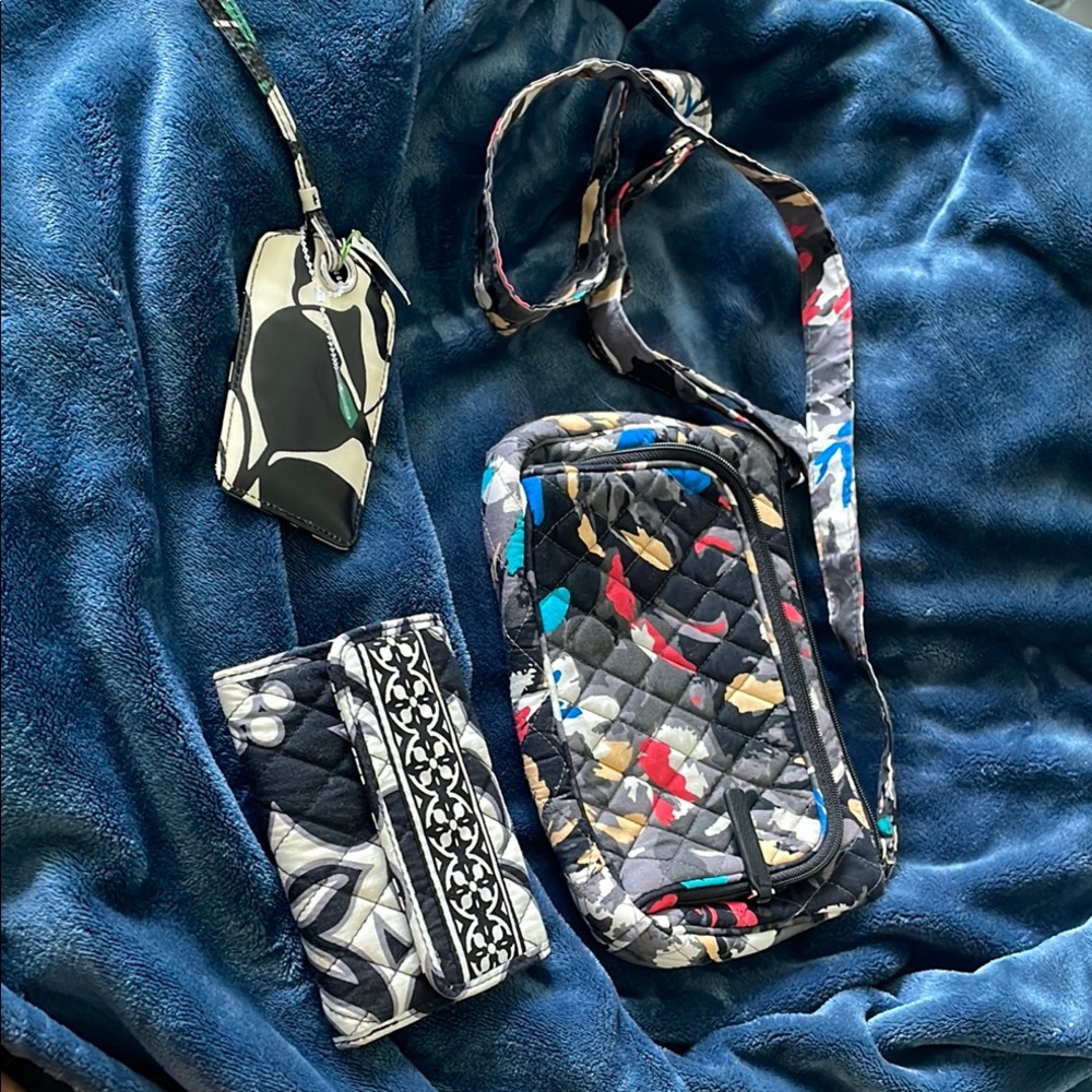Vera Bradley Multicolor Crossbody Bag BUNDLE 3